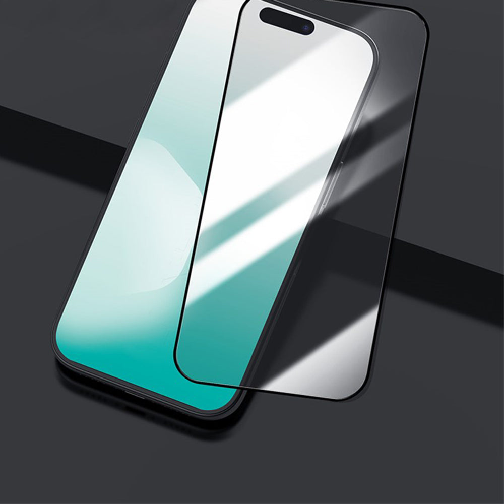 Nillkin CP+ Pro Screen Protector with Applicator for Apple iPhone 16, Tempered Glass, Full Glue, Black