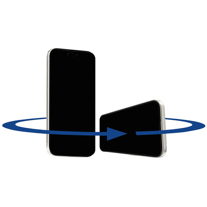 Pellicola protettiva per schermo Privacy Anank 1X Rinforzata 360 per Apple iPhone 15, Vetro Temperato, Colla Completa, 2.5D