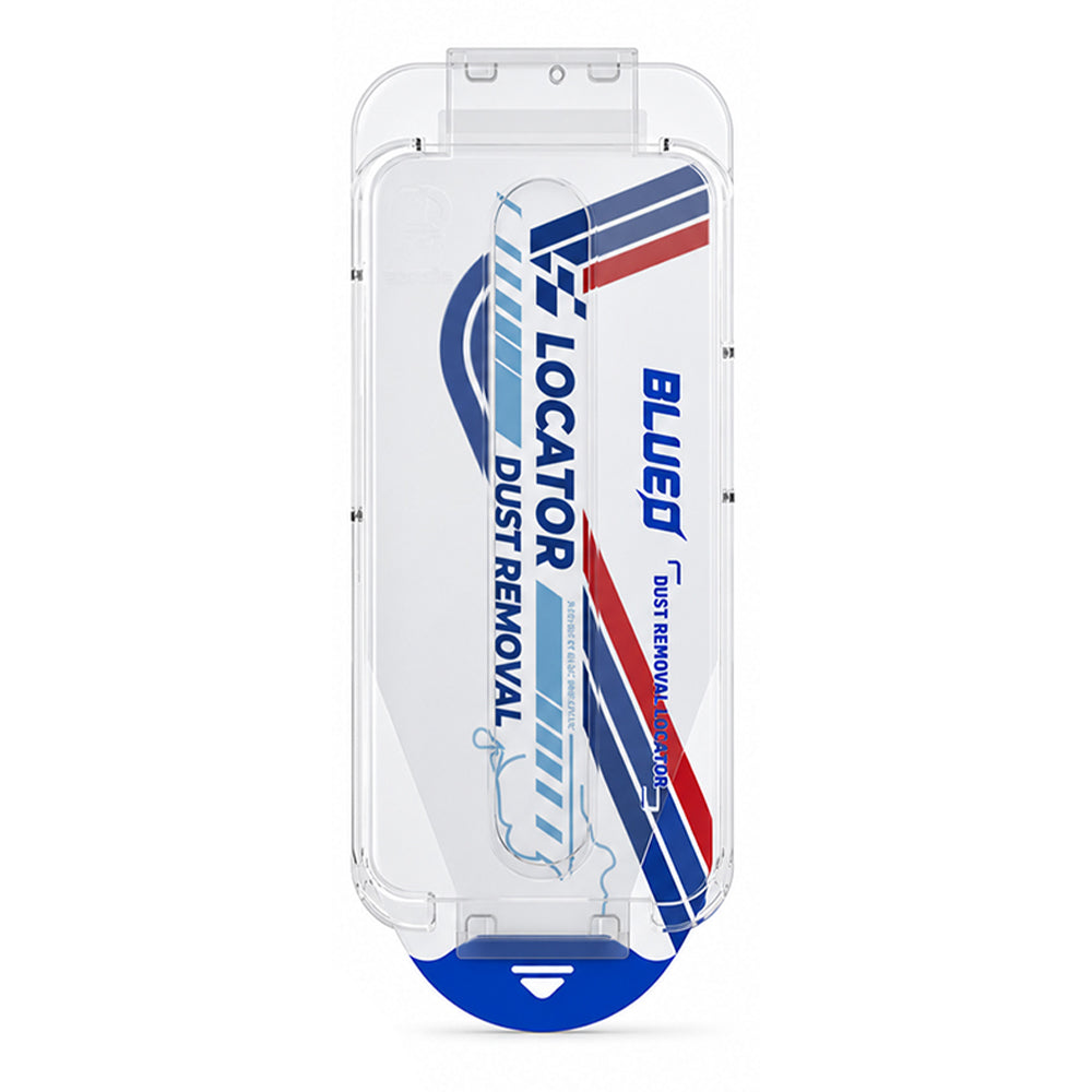 Blueo Anti-Peep Applicator Pro Privacy-Displayschutzfolie für Apple iPhone 18 Pro Max, gehärtetes Glas, vollflächig klebend