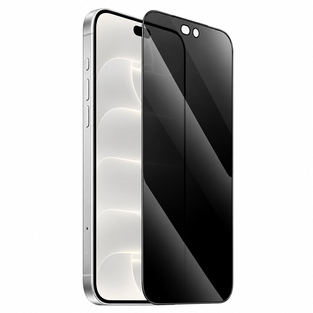 Blueo Anti-Peep Applicator Pro Privacy-Displayschutzfolie für Apple iPhone 18 Pro Max, gehärtetes Glas, vollflächig klebend