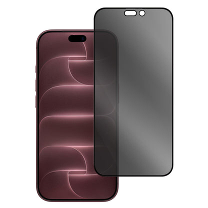 Film de protection d’écran Privacy Blueo Anti-Peep pour Apple iPhone 18 Pro Max, verre trempé, adhésif intégral, lot de 5 pièces