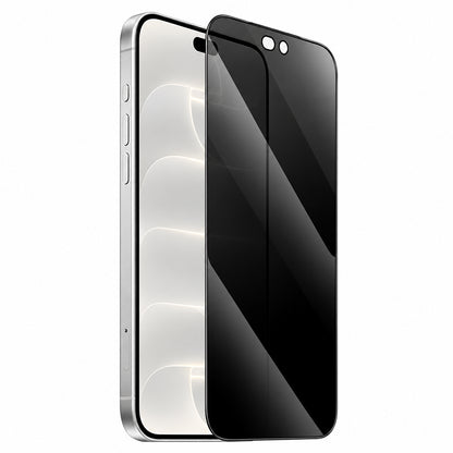 Film de protection d’écran Privacy Blueo Anti-Peep pour Apple iPhone 18 Pro Max, verre trempé, adhésif intégral, lot de 5 pièces