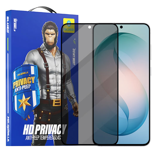 Pellicola Protettiva Schermo Privacy Blueo Anti-Peep per Samsung Galaxy S26 Plus S947, Vetro Temperato, Full Glue