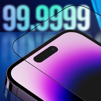 Pellicola Protettiva Schermo Privacy Blueo Sapphire Applicator Pro per Apple iPhone 17 Pro Max / 16 Pro Max, Vetro Temperato, Full Glue