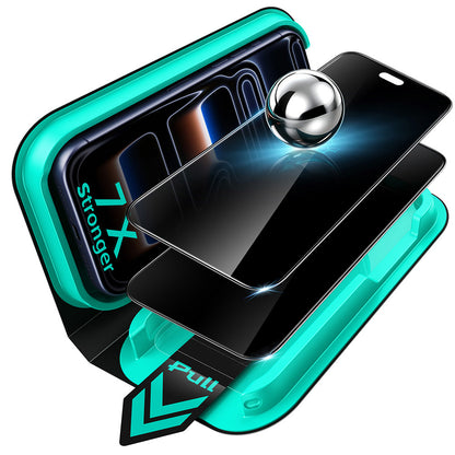 Film de protection d'écran Privacy ESR Armorite UltraFit pour Apple iPhone 18 Pro Max, Verre trempé, Collage complet, Lot de 2 pièces