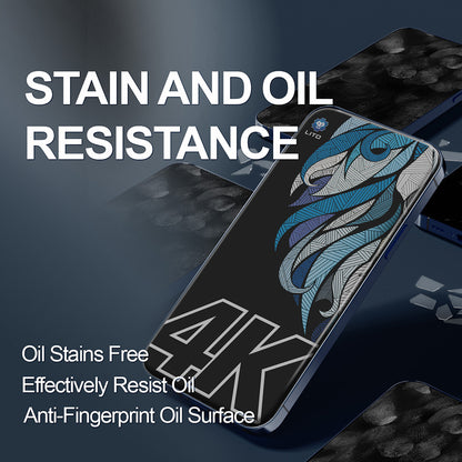 Pellicola Protettiva Schermo Privacy Lito D+ Max 4K per Apple iPhone 17 Pro Max, Vetro Temperato, Full Glue