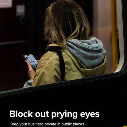 Film de protection Écran Privacy Ringke pour Apple iPhone 15 Pro, Verre Trempé, Full Glue