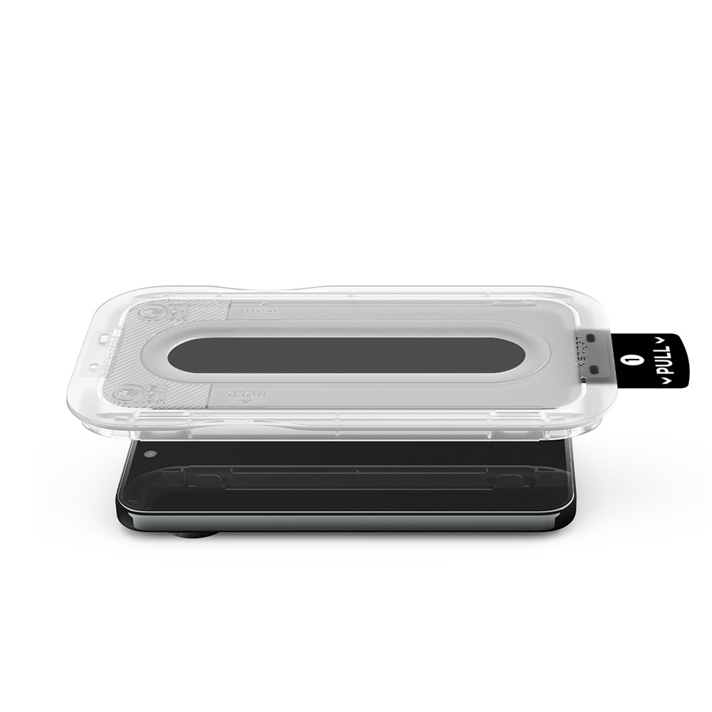 Pellicola protettiva per schermo Privacy Spigen GlastR EZ FIT Pro per Google Pixel 11 / 10, Vetro temperato, Full Glue, Set 2 pezzi AGL11546