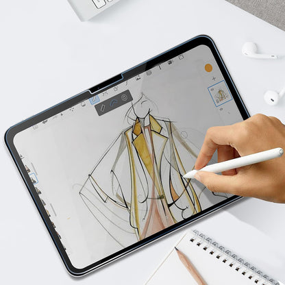 Privacy-Schutzfolie Techsuit ArmorGlass CrystalHD für Apple iPad Pro 11 (2024), gehärtetes Glas, Full Glue, 2 Stück Set