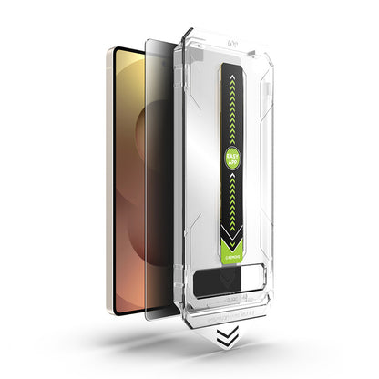 Schutzfolie Privacy Techsuit TitanGlass CrystalHD für Samsung Galaxy S26, gehärtetes Glas, Vollverklebung