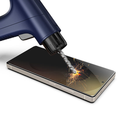 Schutzfolie Privacy Techsuit TitanGlass CrystalHD für Samsung Galaxy S26 Ultra, gehärtetes Glas, Full Glue