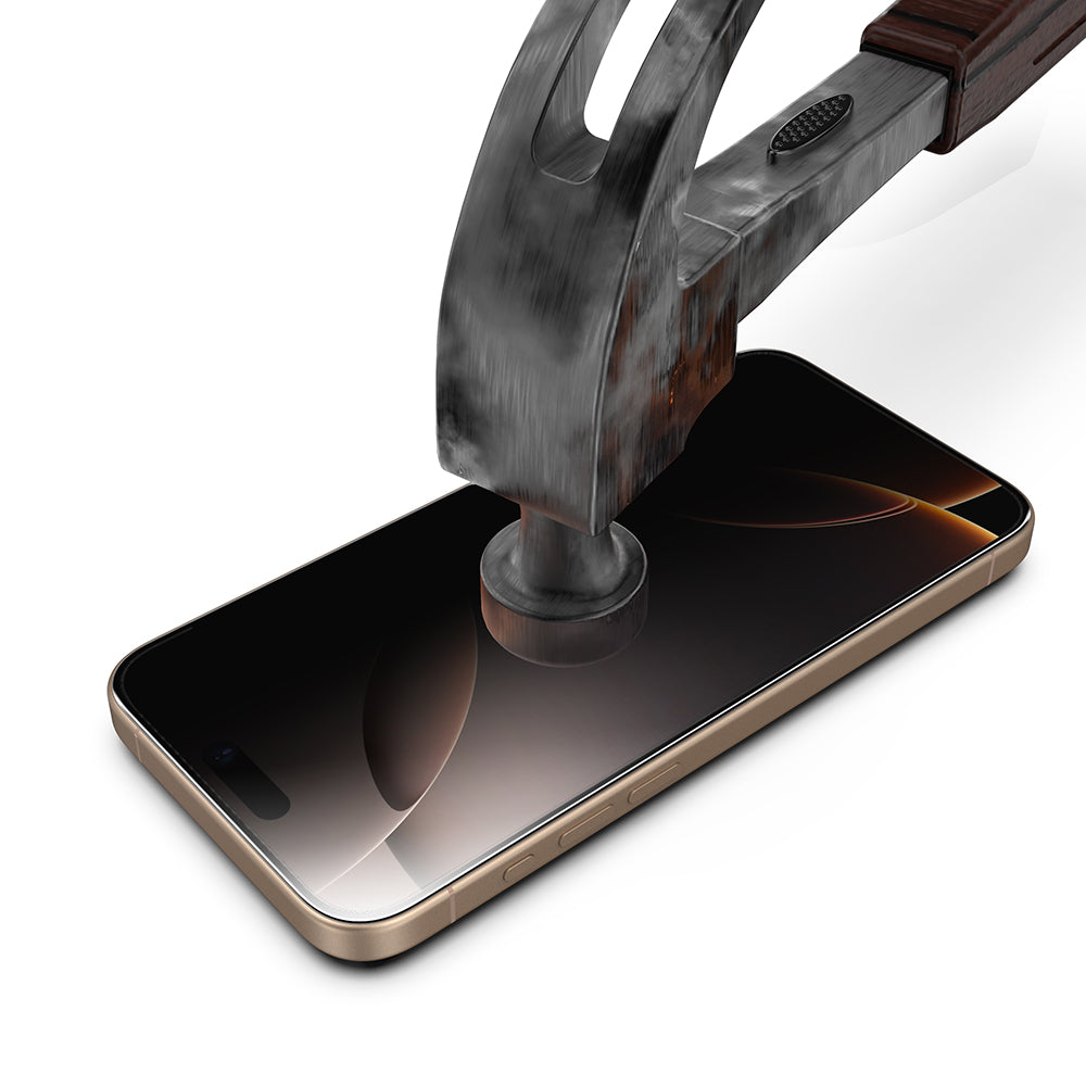 Film de protection écran Privacy Techsuit TitanGlass pour Apple iPhone 17 Pro Max, Verre Trempé, Full Glue, Lot de 2 pièces