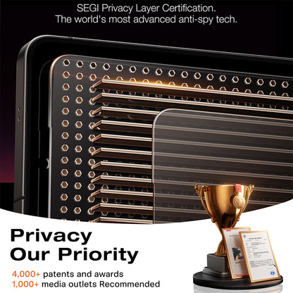 Torras GlassGo Install Master Privacy Screen Protector for Samsung Galaxy S26 Ultra, Tempered Glass, Full Glue