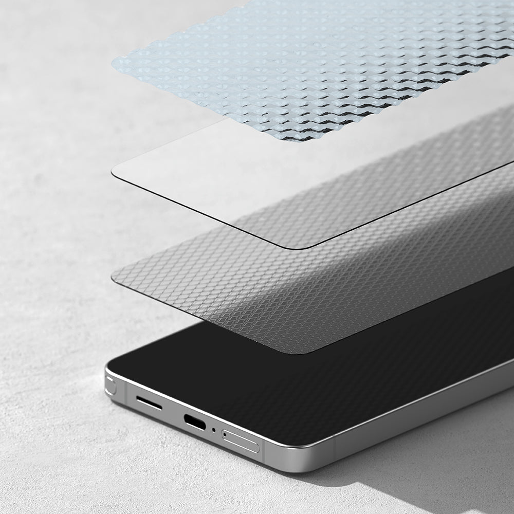 Displayschutzfolie Ringke Easy Slide für Samsung Galaxy S26 Ultra, Gehärtetes Glas, Vollverklebung, Set mit 2 Stück