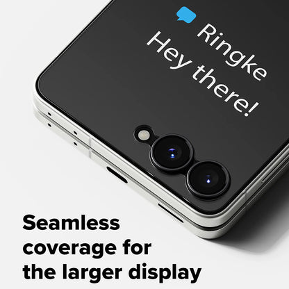 Ringke Pro Außendisplay-Schutzfolie für Samsung Galaxy Z Flip8 F776, gehärtetes Glas, Full Glue, 2er-Set