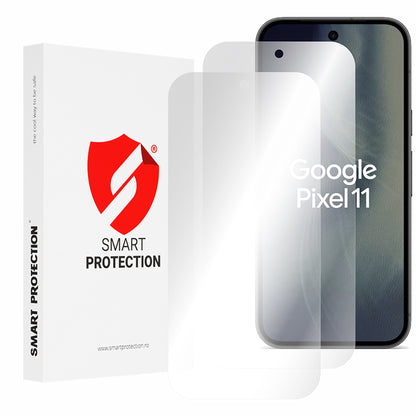 Pellicola protettiva per schermo Smart Protection Premium Classic per Google Pixel 11, plastica, adesivo completo, set da 2 pezzi
