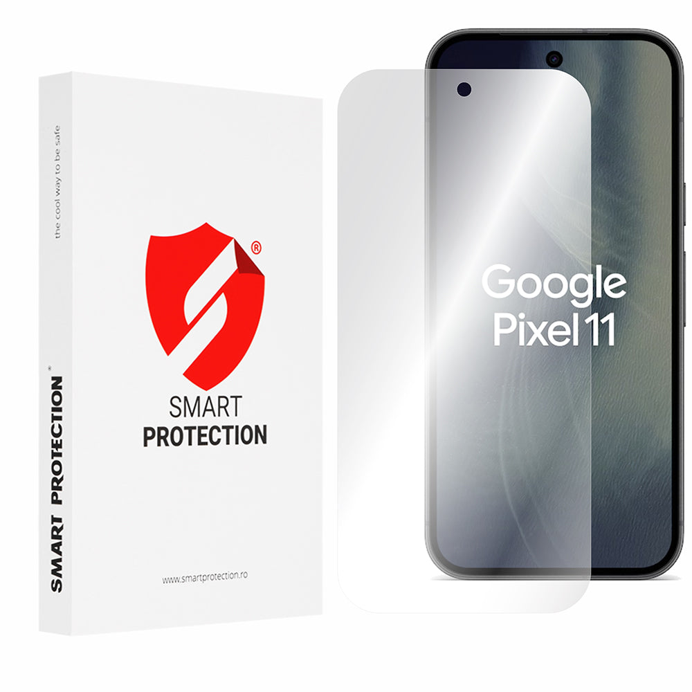 Pellicola protettiva per schermo Smart Protection Premium Classic per Google Pixel 11, plastica, adesivo completo, set da 2 pezzi