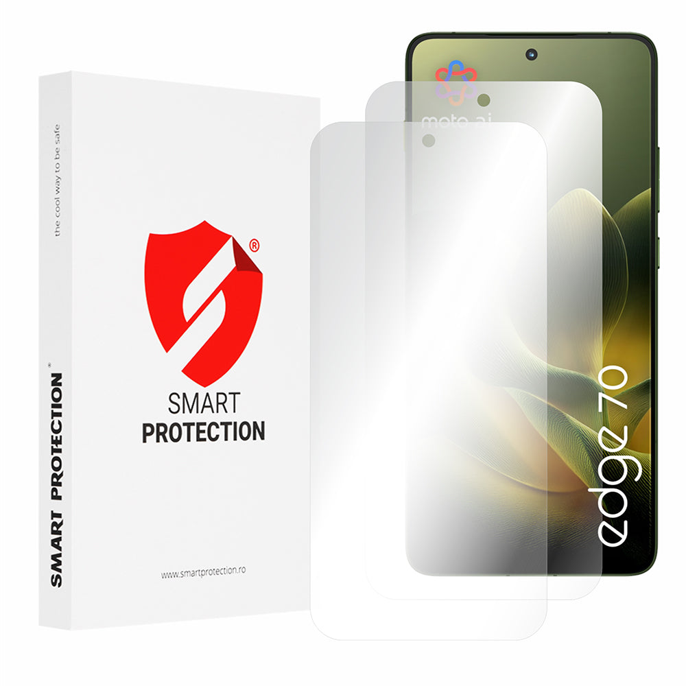 Pellicola protettiva Schermo Smart Protection Premium Classic per Motorola Edge 70, Plastica, Set 2 pezzi