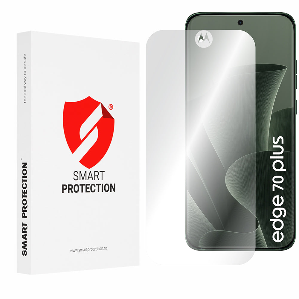Film de protection d’écran Smart Protection Premium Classic pour Motorola Edge 70 Plus, plastique, lot de 2 pièces