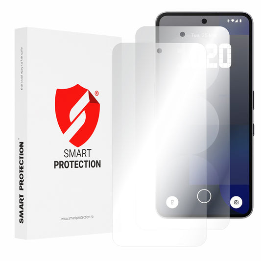 Pellicola protettiva per schermo Smart Protection Premium Classic per Nothing Phone (3a) / Phone (3a) Pro, Plastica, Set da 2 pezzi