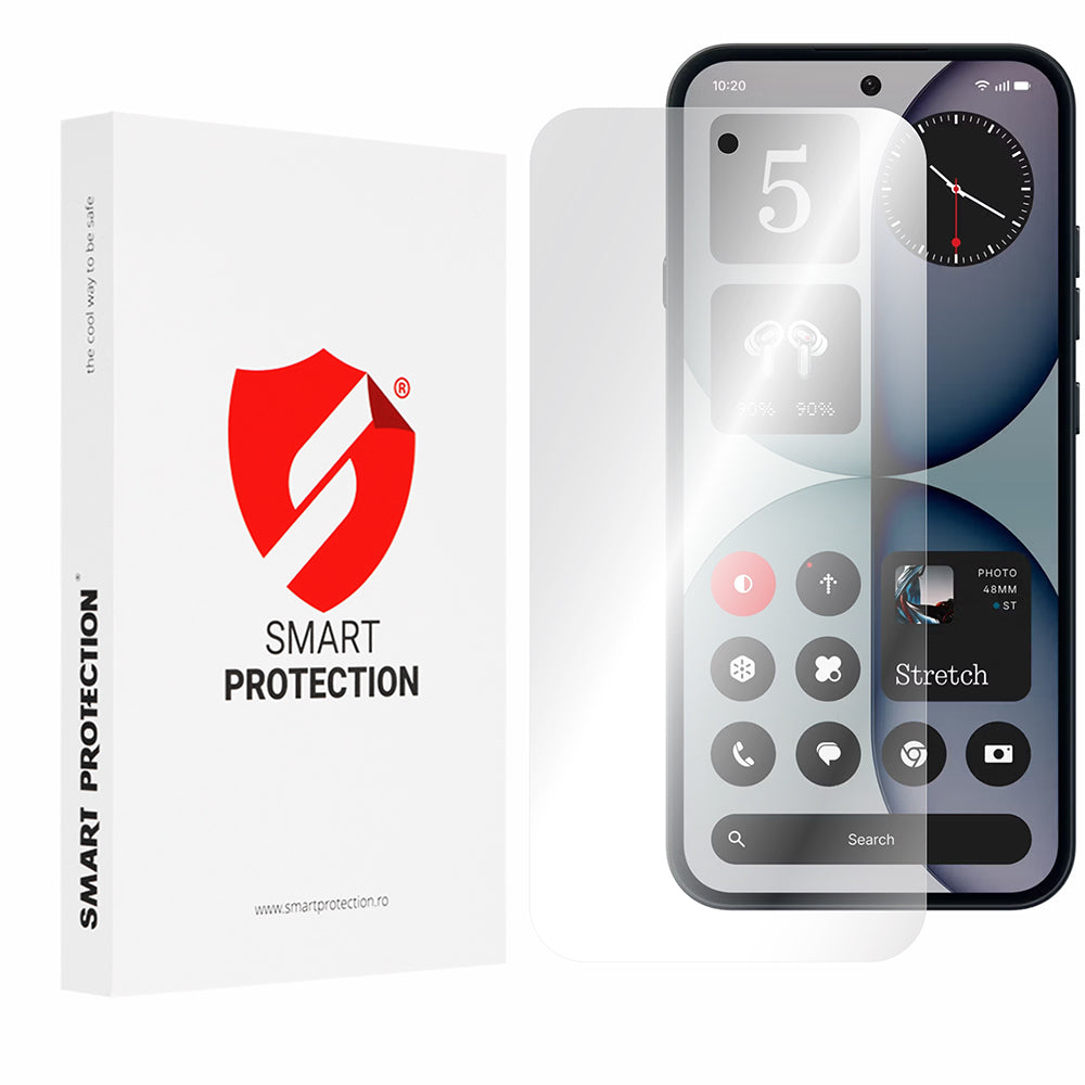 Pellicola protettiva Schermo Smart Protection Premium Classic per Nothing Phone (4a), Plastica, Set 2 pezzi