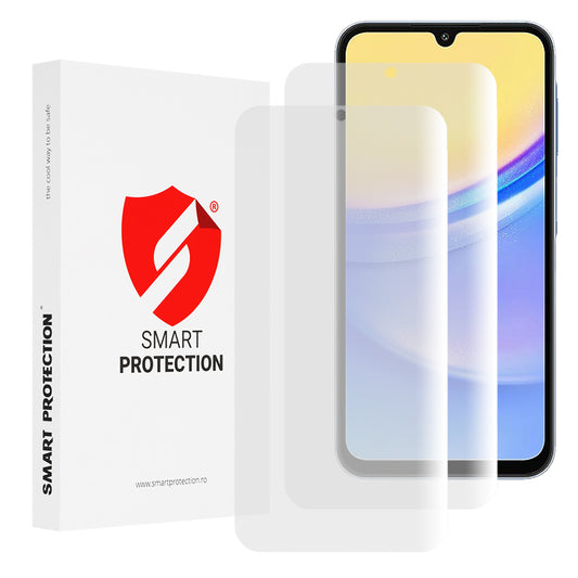 Pellicola protettiva per schermo Smart Protection Premium Classic per Samsung Galaxy A15 5G A156 / A15 A155, Plastica, Set da 2 pezzi