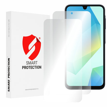 Pellicola protettiva per schermo Smart Protection Premium Classic per Samsung Galaxy A16 5G A166 / A16 4G A165, Plastica, Set da 2 pezzi