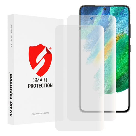 Pellicola protettiva per schermo Smart Protection Premium Classic per Samsung Galaxy S21 FE 5G G990, plastica, set da 2 pezzi