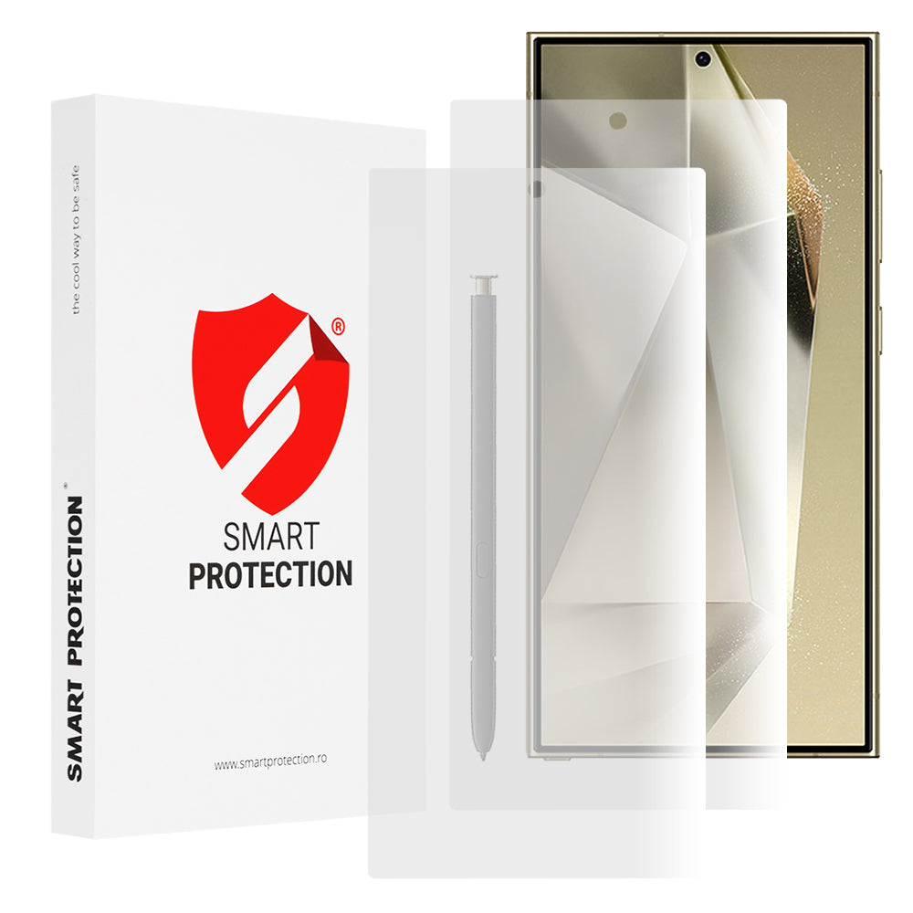 Pellicola protettiva per schermo Smart Protection Premium Classic per Samsung Galaxy S24 Ultra S928, plastica, set da 2 pezzi