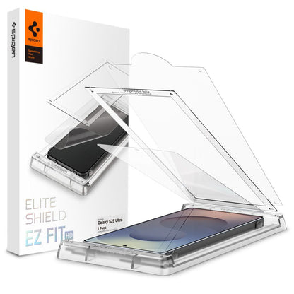 Film de protection d'écran Spigen Elite Shield EZ FIT HD pour Samsung Galaxy S25 Ultra S938, Plastique AFL09083
