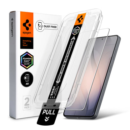 Spigen GlastR EZ FIT Pro HD (Anti-Reflexion) Displayschutzfolie für Samsung Galaxy S26 Plus S947, gehärtetes Glas, Vollkleber