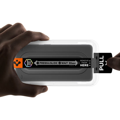 Spigen GlastR EZ FIT Pro HD (Anti-Reflexion) Displayschutzfolie für Samsung Galaxy S26 Plus S947, gehärtetes Glas, Vollkleber