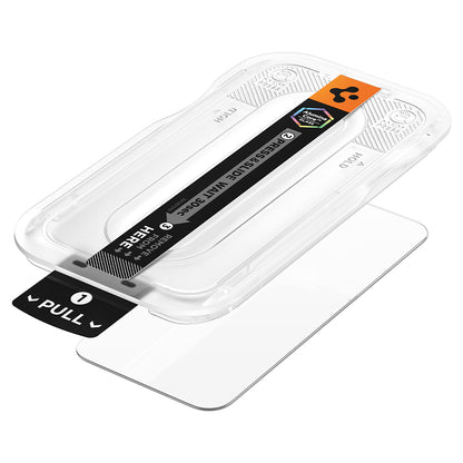 Pellicola protettiva per schermo esterno Spigen GlastR EZ FIT Pro per Google Pixel 11 Pro Fold, vetro temperato, adesivo completo, set da 2 pezzi AGL11490