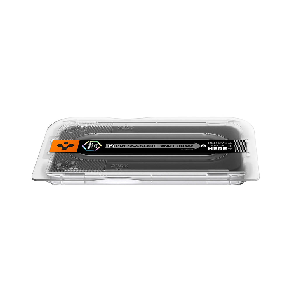 Pellicola protettiva per schermo esterno Spigen GlastR EZ FIT Pro per Google Pixel 11 Pro Fold, vetro temperato, adesivo completo, set da 2 pezzi AGL11490