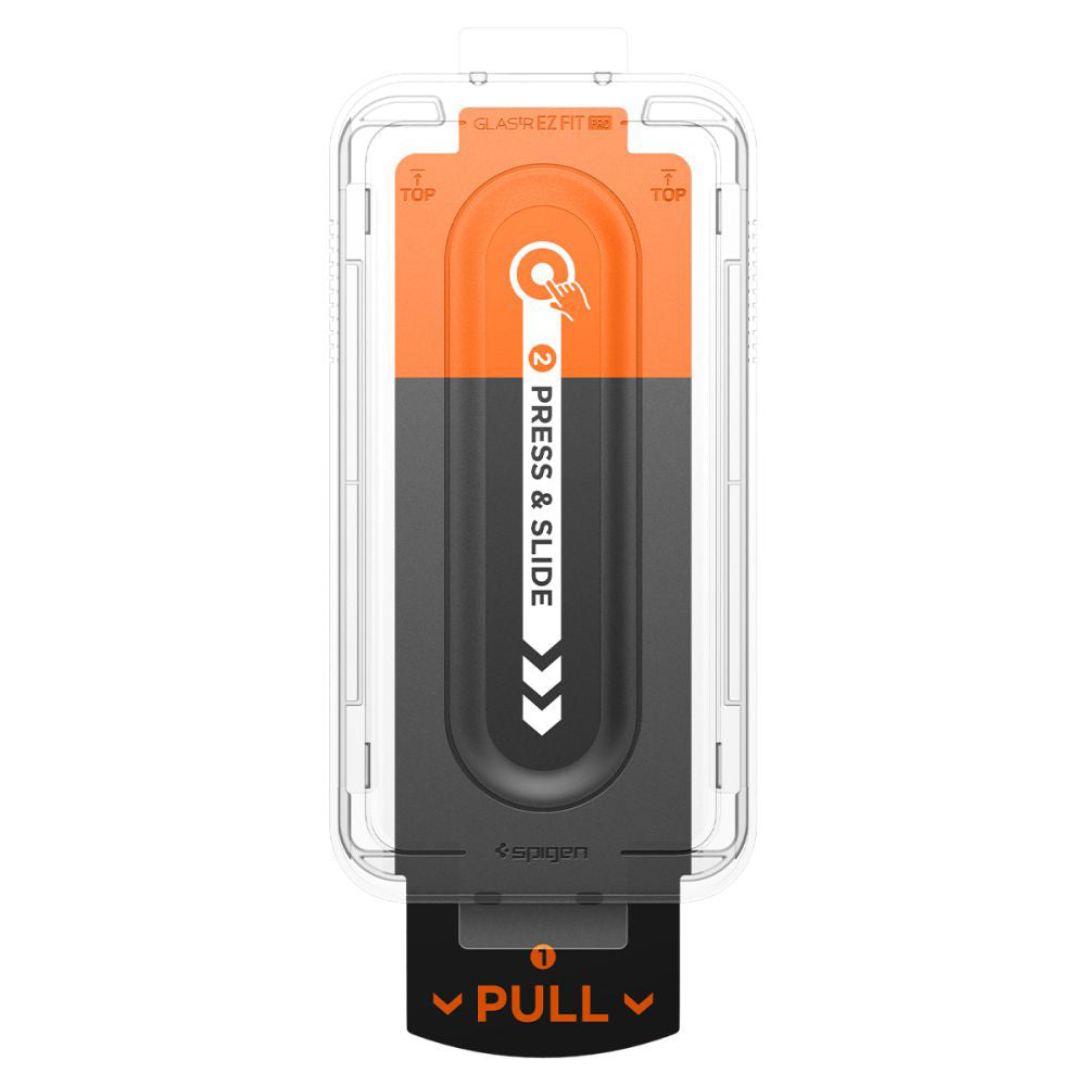 Film de protection écran Spigen GlastR EZ FIT Pro pour Samsung Galaxy S25 Edge S937, Verre Trempé, Full Glue