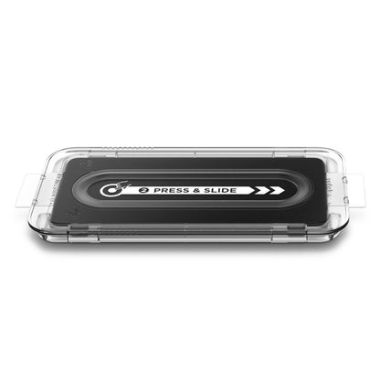 Film de protection écran Spigen GlastR EZ FIT Pro pour Samsung Galaxy S25 Edge S937, Verre Trempé, Full Glue