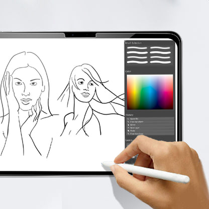 Schutzfolie Techsuit ArmorGlass CrystalHD für Samsung Galaxy Tab S10 Lite / Tab S10 FE, gehärtetes Glas, Full Glue, Set mit 2 Stück