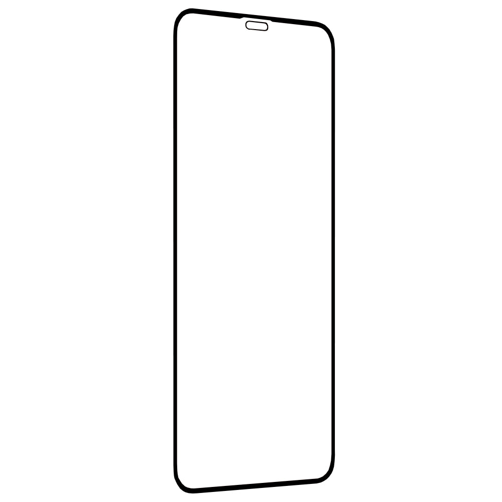 Film de protection d'écran Techsuit pour Apple iPhone 11 / XR, Verre trempé, Full Glue, 111D, Noir