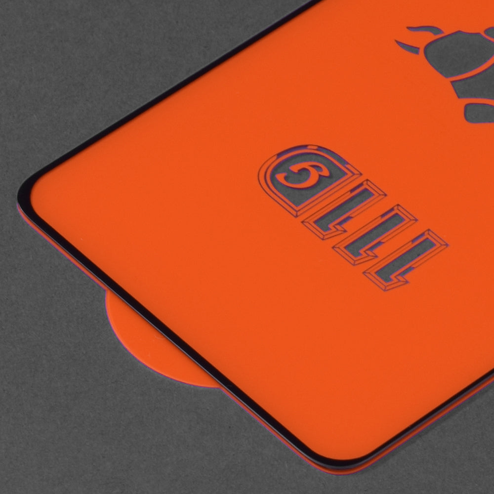 Pellicola protettiva per schermo Techsuit per Huawei P smart 2021, Vetro temperato, Full Glue, 111D, Nero