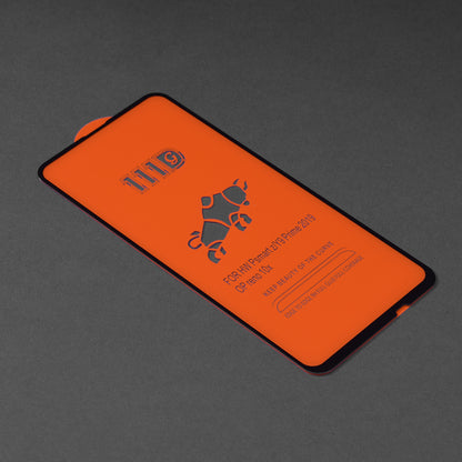 Pellicola Protettiva per Schermo Techsuit per Huawei Y9 Prime (2019) / P Smart Z, Vetro Temperato, Full Glue, 111D, Nero
