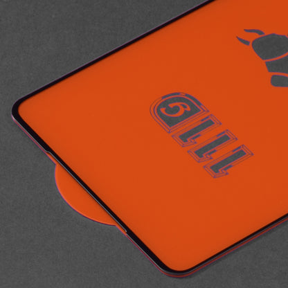Pellicola protettiva per schermo Techsuit per Motorola Moto G84, Vetro Temperato, Full Glue, 111D, Nero