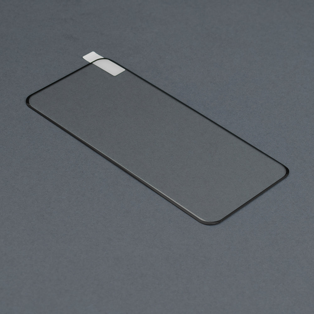 Techsuit Displayschutzfolie für OnePlus 12R, gehärtetes Glas, Full Glue, 111D, Schwarz