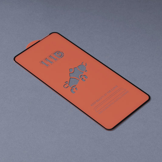 Pellicola protettiva per schermo Techsuit per OnePlus Nord N200 5G / Oppo A74 5G / A54 5G, Vetro temperato, Full Glue, 111D, Nero