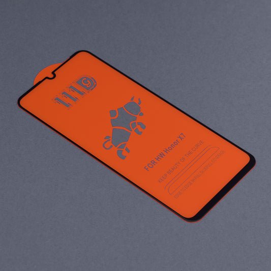 Pellicola protettiva per schermo Techsuit per Realme Note 50 / C51, Vetro temperato, Full Glue, 111D, Nero