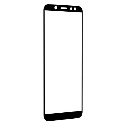Pellicola protettiva per schermo Techsuit per Samsung Galaxy A6 Plus (2018) A605, Vetro Temperato, Full Glue, 111D, Nero
