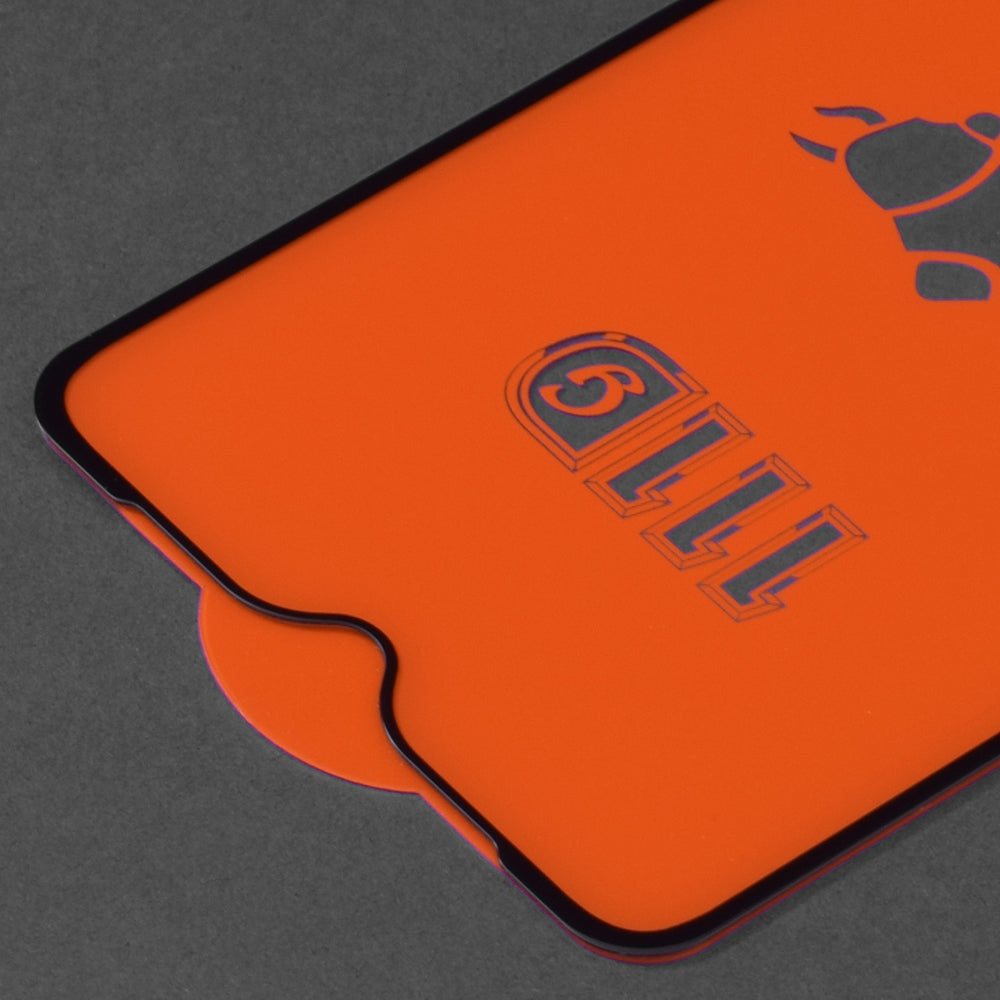 Pellicola protettiva per schermo Techsuit per Samsung Galaxy M01s M017 / A10s A107 / A10 A105 / M10 M105, Vetro Temperato, Full Glue, 111D, Nero
