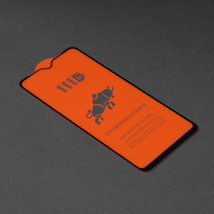 Pellicola protettiva per schermo Techsuit per Samsung Galaxy M01s M017 / A10s A107 / A10 A105 / M10 M105, Vetro Temperato, Full Glue, 111D, Nero