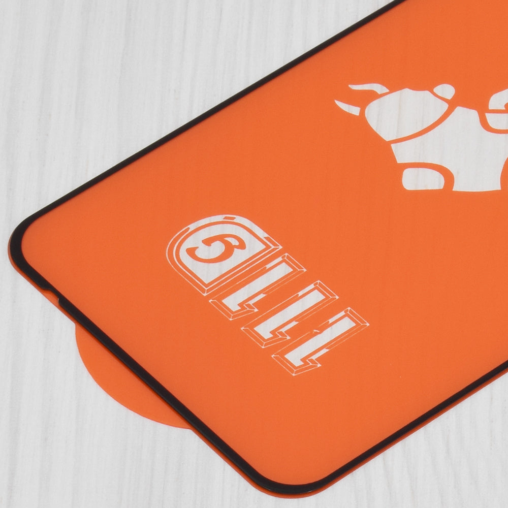 Pellicola Protettiva per Schermo Techsuit per Xiaomi Poco M6 4G / Redmi 13 / 12 5G / 12, Vetro Temperato, Full Glue, 111D, Nero