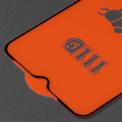 Pellicola protettiva per schermo Techsuit per Xiaomi Redmi 9 Power / 9T / Poco M3, Vetro temperato, Full Glue, 111D, Nero