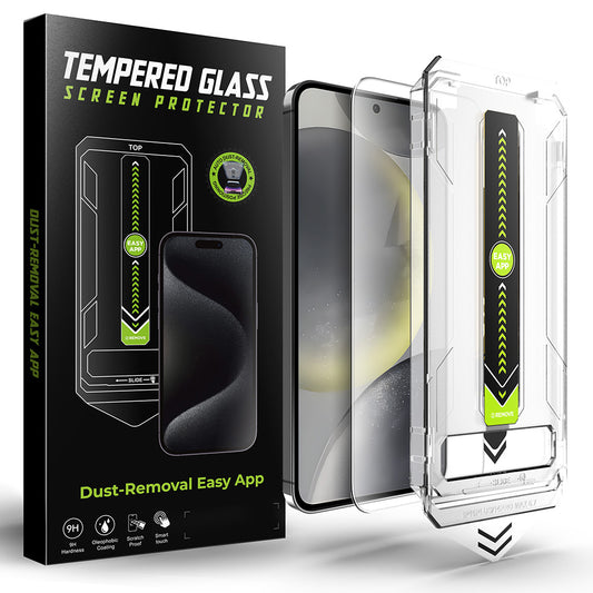 Pellicola protettiva per schermo Techsuit TitanGlass CrystalHD per Samsung Galaxy S25+ S936 / S24+ S926, Vetro temperato, Full Glue